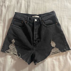 PACSUN DISTRESSED SHORTS